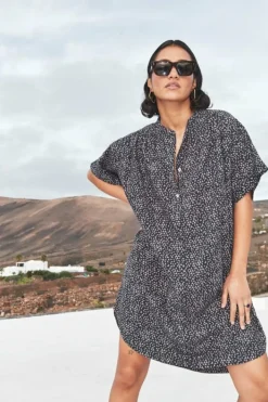 By bar Jurken*amber paper dress | paper print