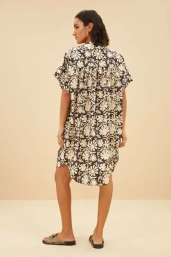 By bar Jurken*amber veda dress | veda print
