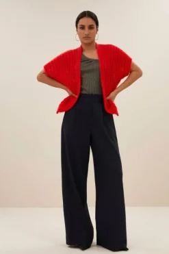 By bar Vesten*anna cardigan | lipstick