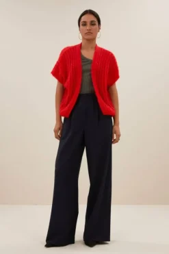 By bar Vesten*anna cardigan | lipstick