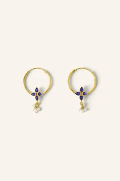 By bar Oorbellen*asha earring | blue