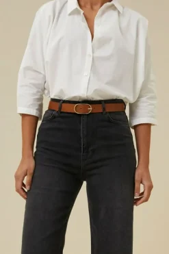 By bar Riemen*bella belt | cognac