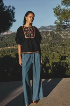 By bar Broeken*benji denim pants | denim