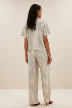 By bar Broeken*benji marine pants | marine stripe