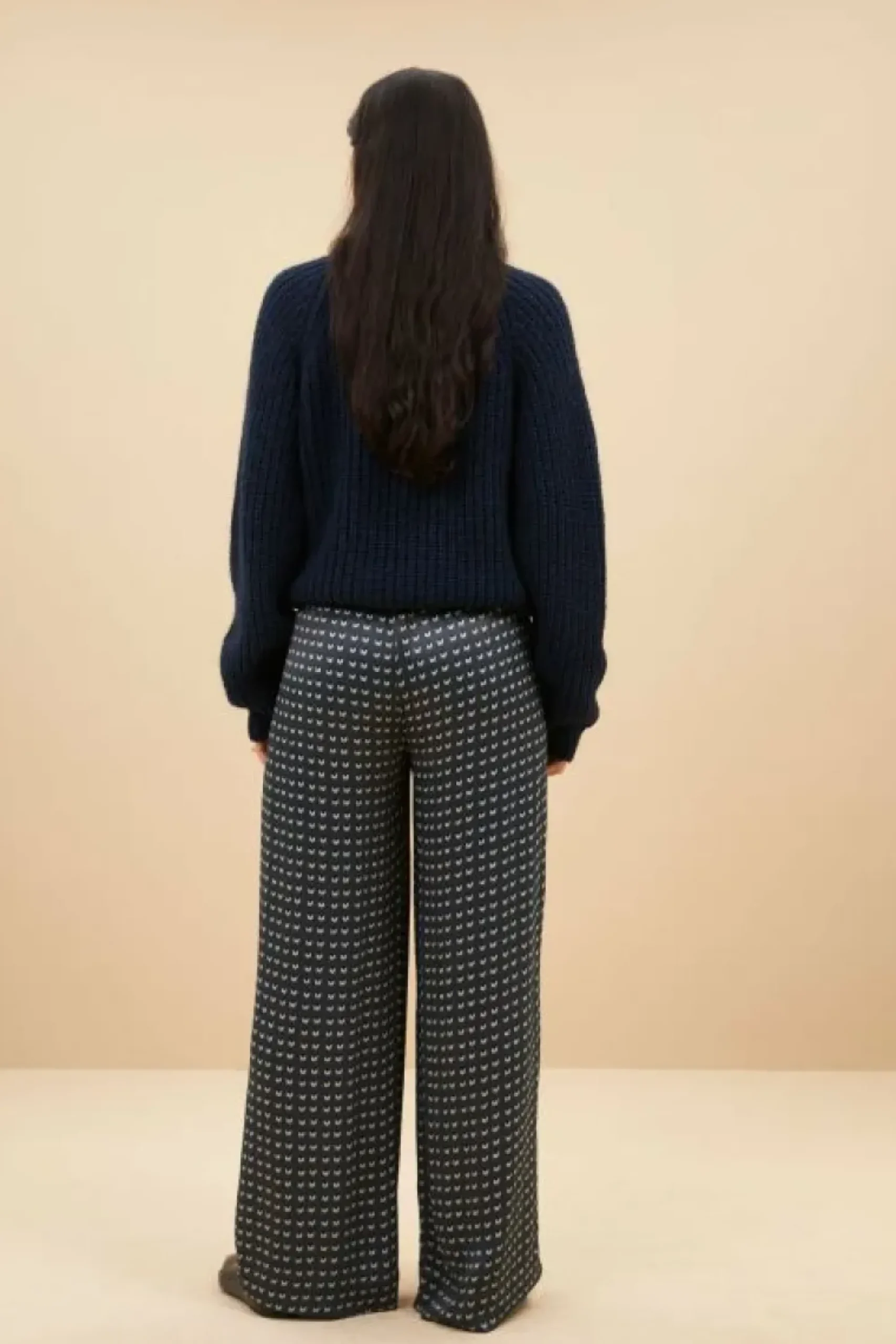 By bar Broeken*benji rastre pants | rastre print