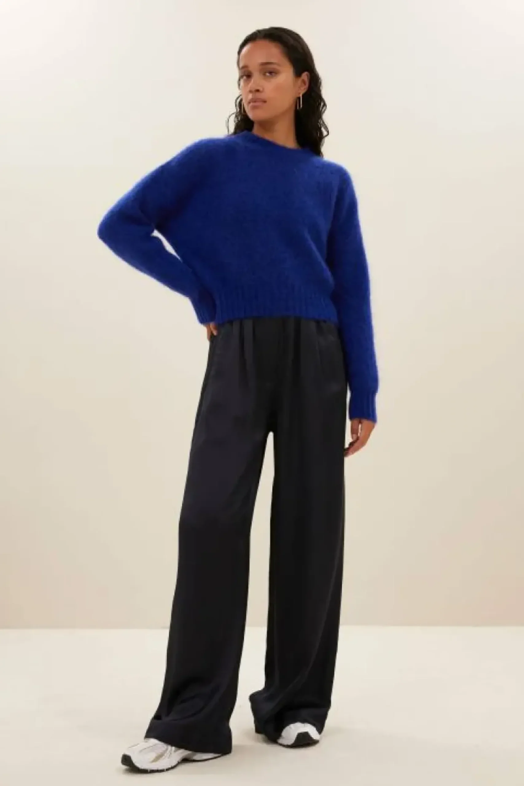 By bar Broeken*benji satin pants | midnight