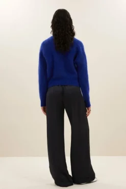 By bar Broeken*benji satin pants | midnight