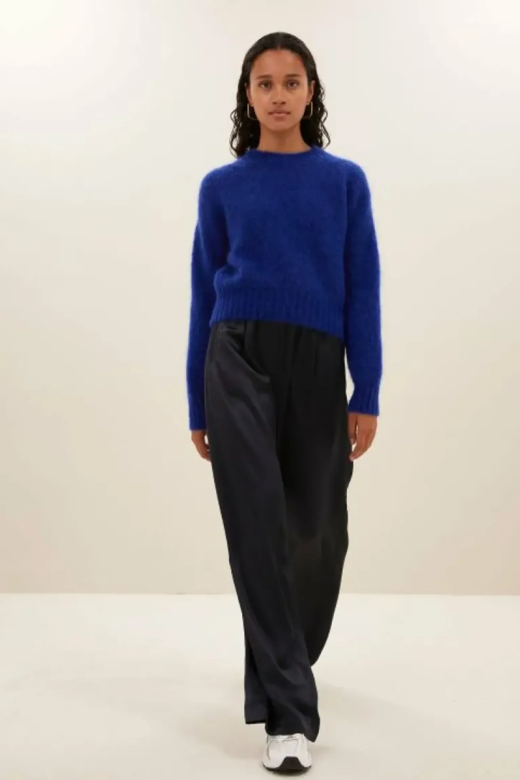 By bar Broeken*benji satin pants | midnight