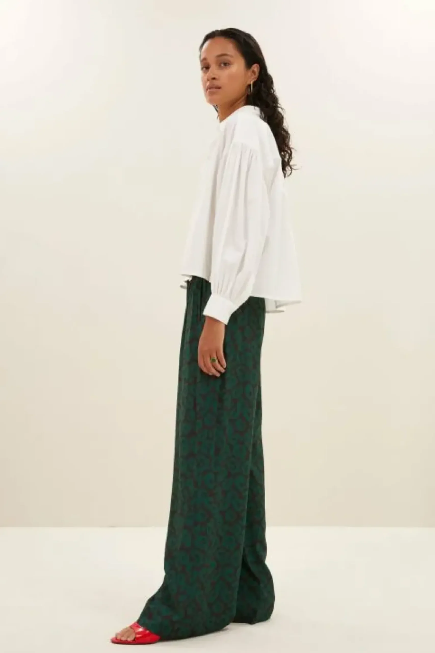 By bar Broeken*benji spotted pants | spotted print