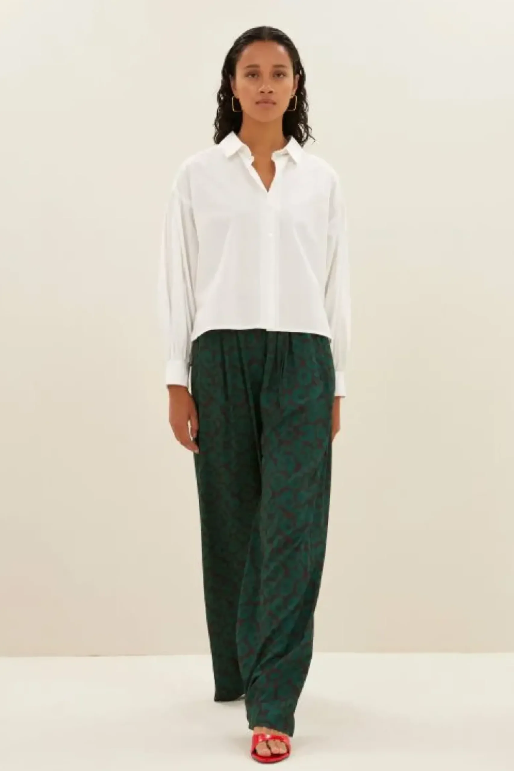 By bar Broeken*benji spotted pants | spotted print