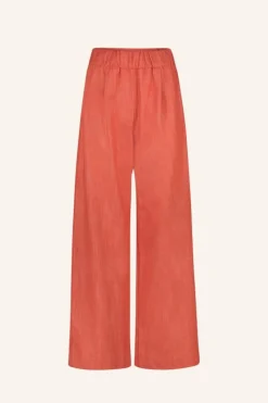 By bar Broeken*benji twill pants | poppy red