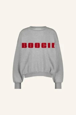 By bar Sweaters|Truien*bibi boogie sweater | grey melee