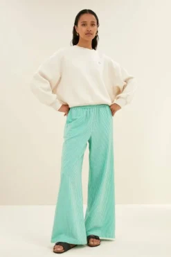 By bar Sweaters|Truien*bibi disco sweater | oyster melee