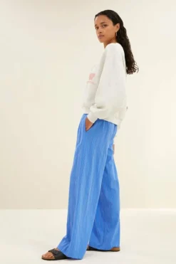 By bar Sweaters|Truien*bibi trouper sweater | light grey melee