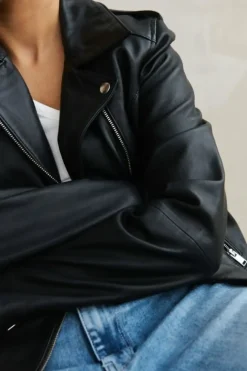 By bar Jassen*biker jacket | black