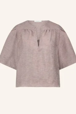 By bar Blouses*blake gloss blouse | mellow rose