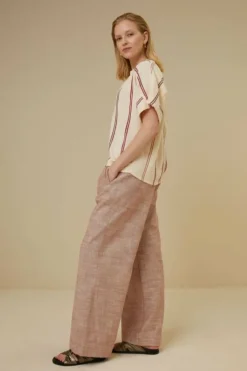 By bar Blouses*bo athia blouse | grenache