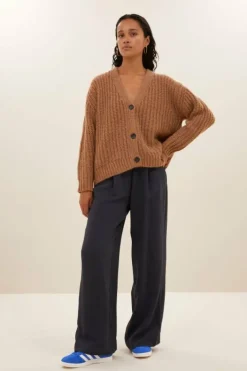 By bar Vesten*bobbi cardigan | camel