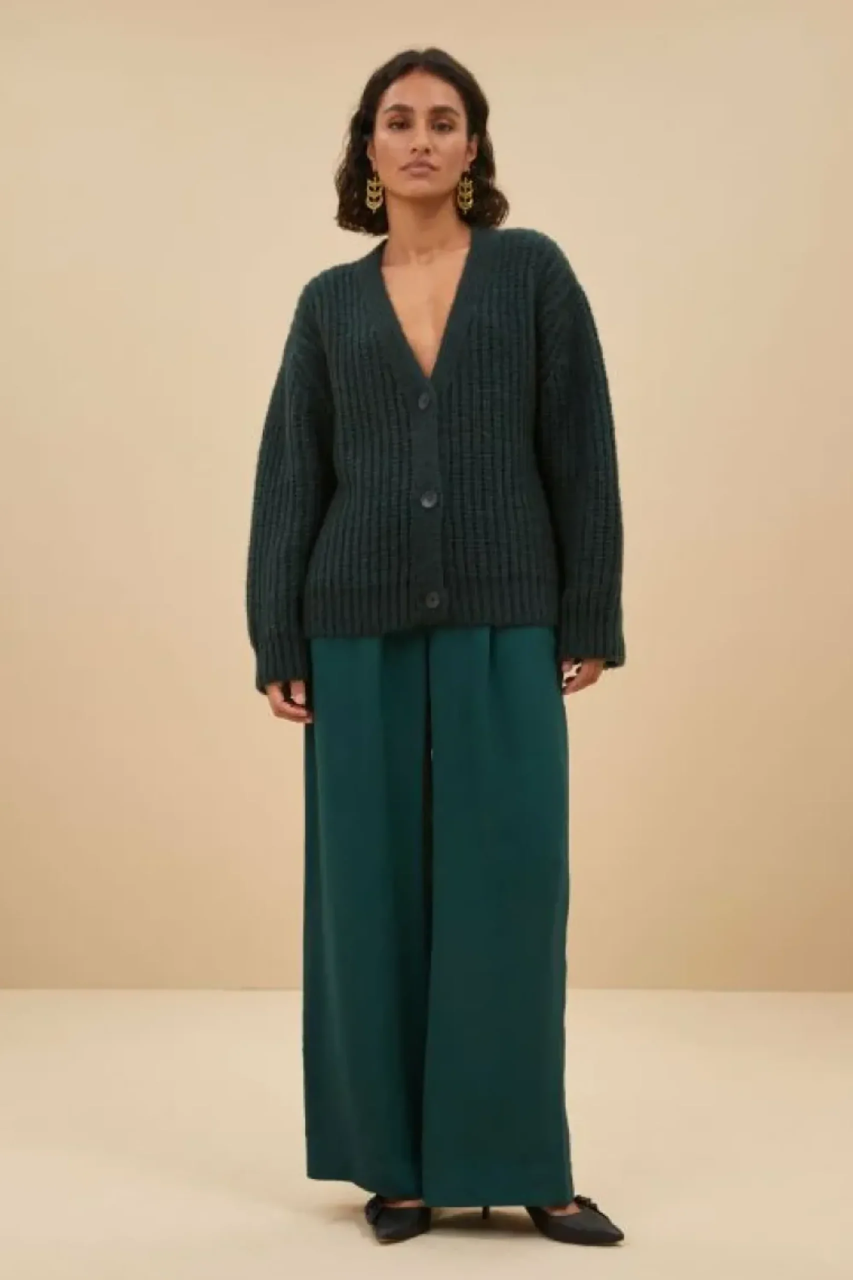 By bar Vesten*bobbi cardigan | dark green
