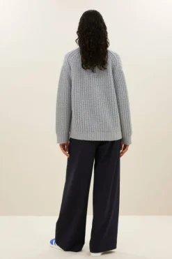 By bar Vesten*bobbi cardigan | steel blue