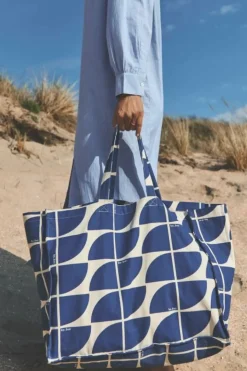 By bar Tassen*canvas bag logo L | kingsblue