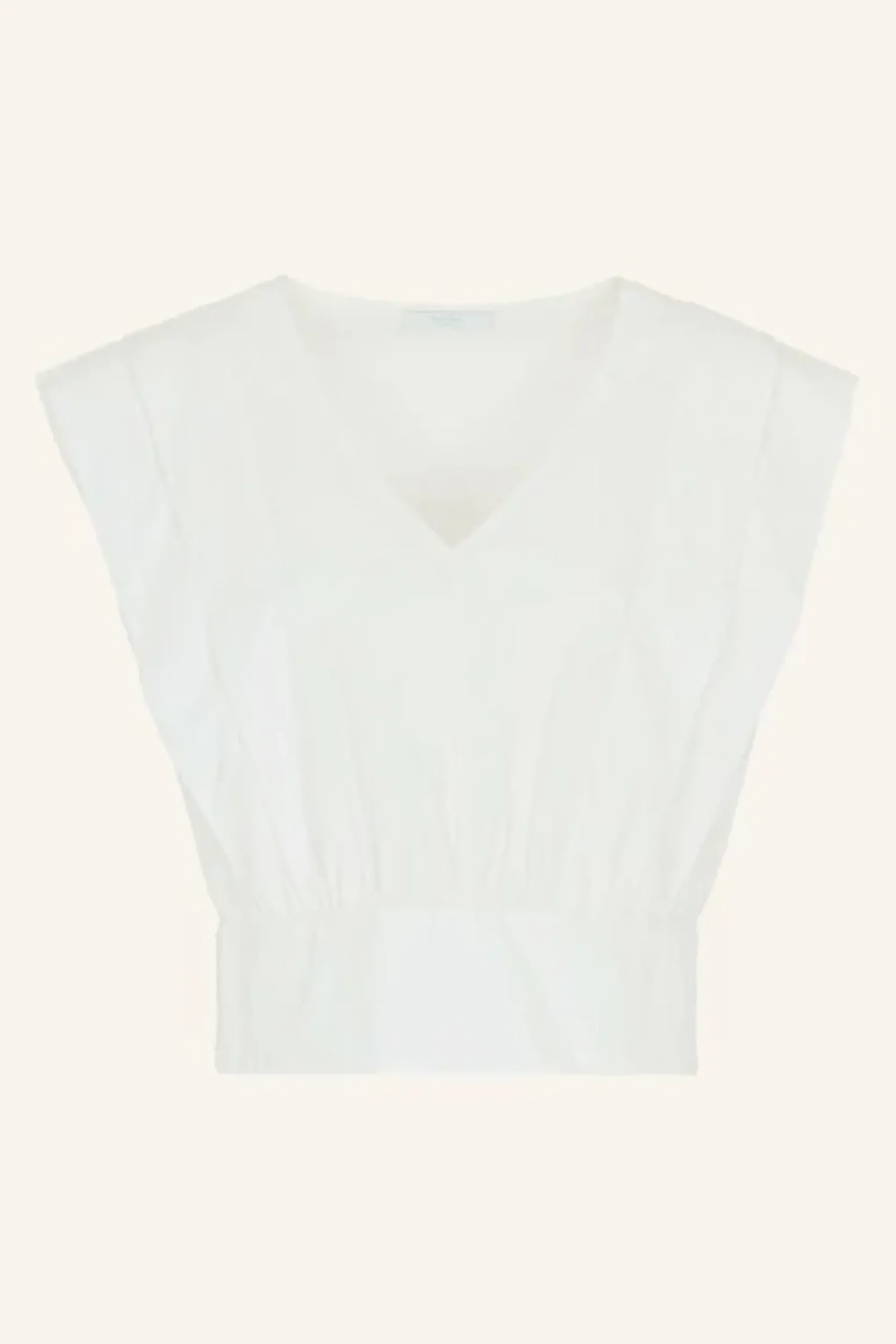 By bar Blouses*cathy poplin blouse | white