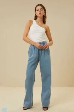 By bar Tops & Shirts*charly one shoulder top | off white