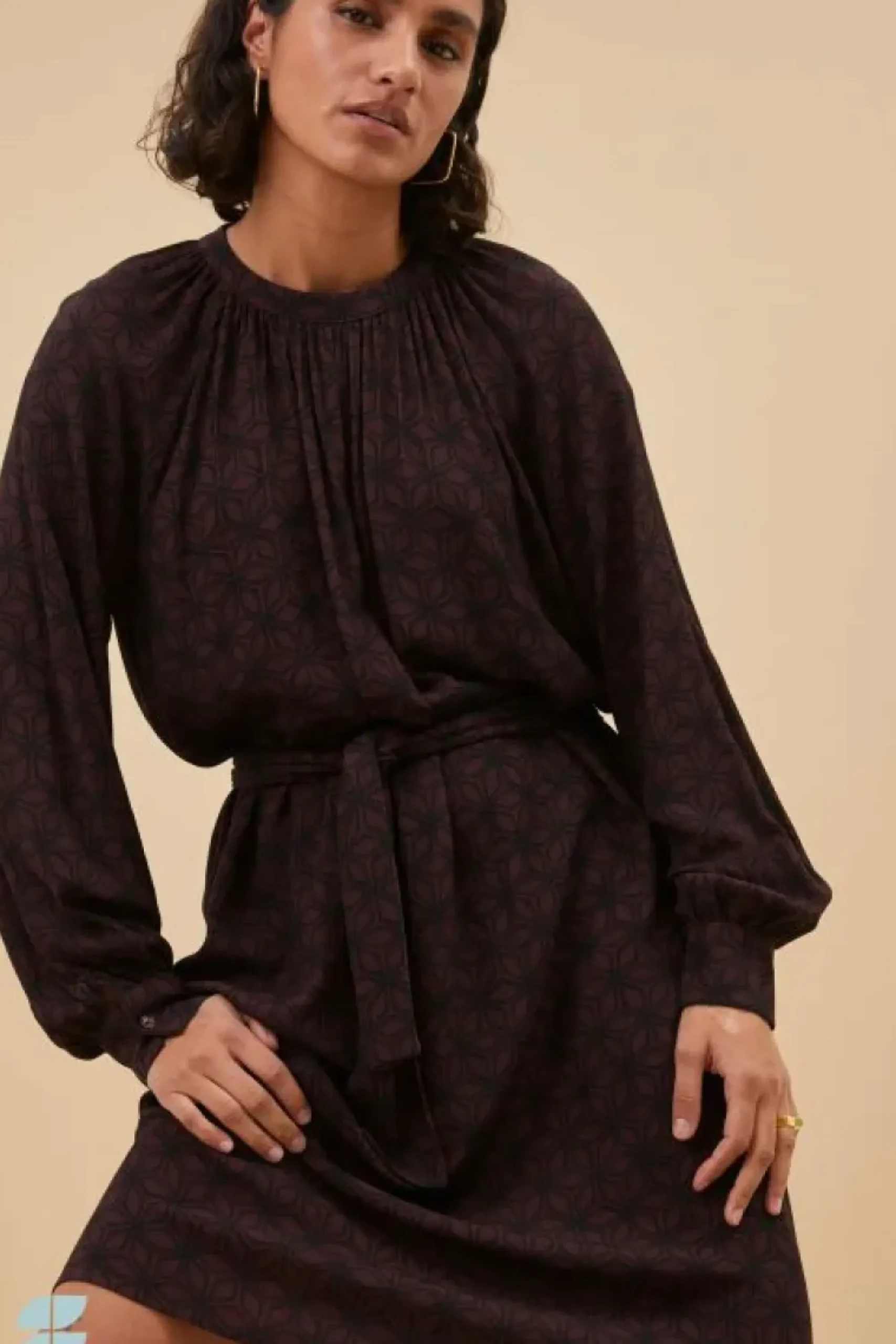 By bar Jurken*dae contiki dress | contiki print