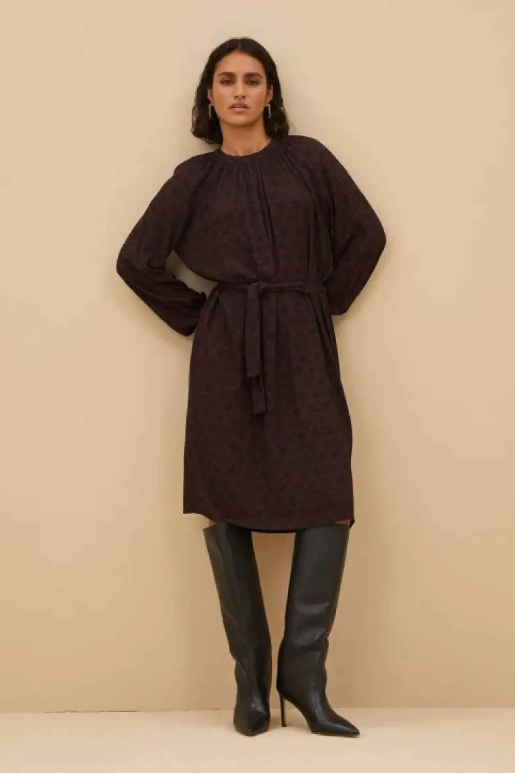 By bar Jurken*dae contiki dress | contiki print