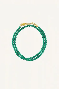 By bar Sieraden*daisy bracelet | emerald