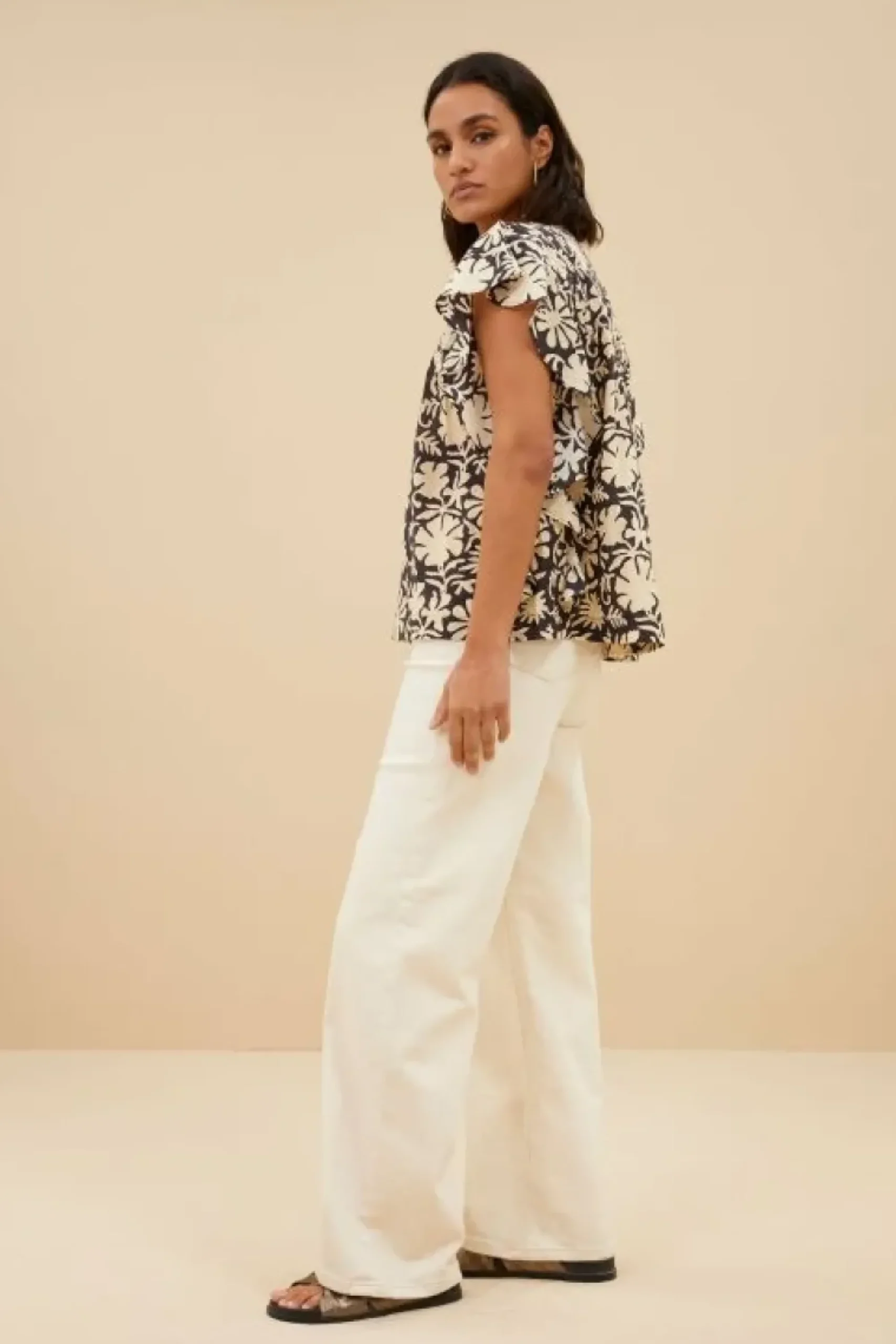 By bar Blouses*danee veda blouse | veda print