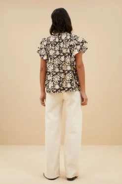 By bar Blouses*danee veda blouse | veda print