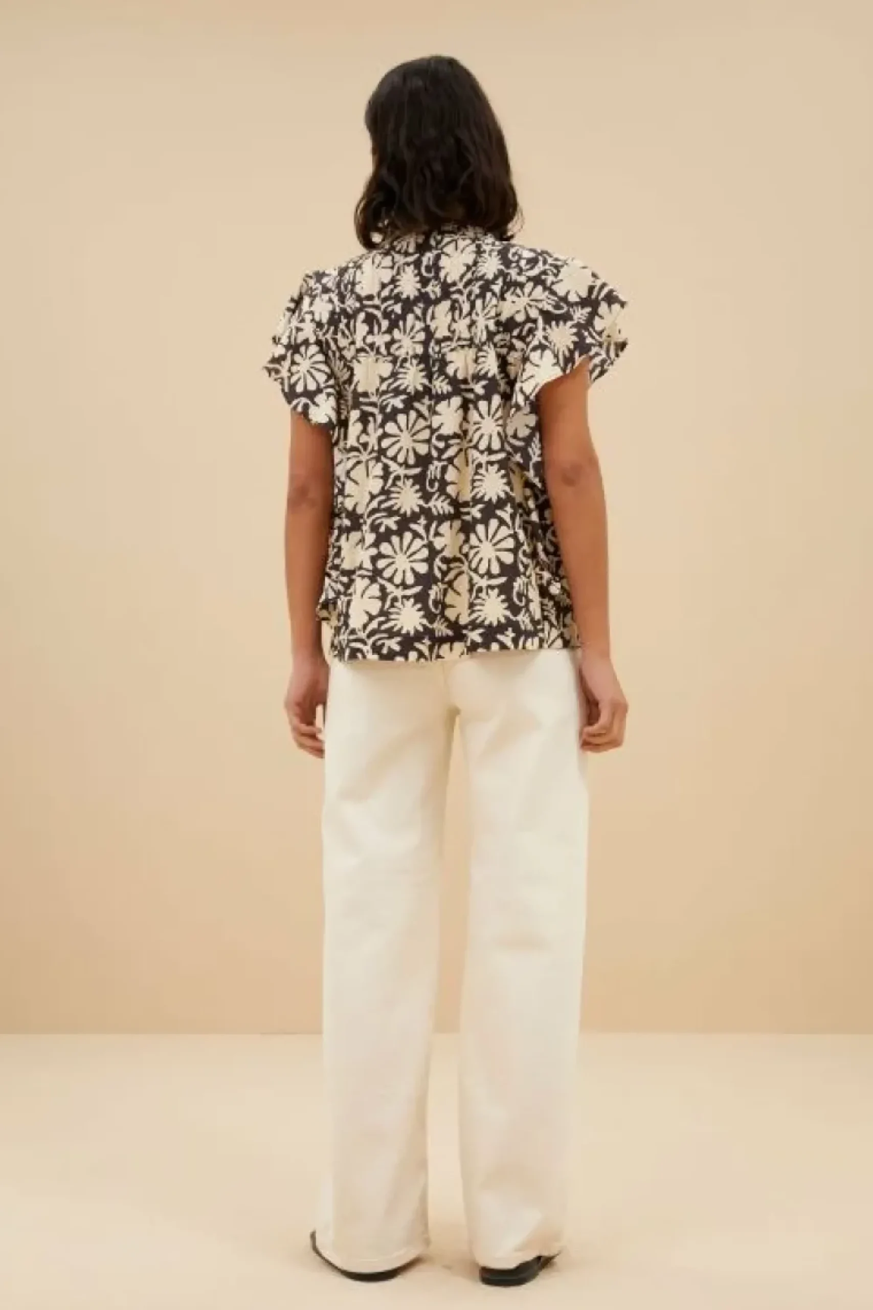 By bar Blouses*danee veda blouse | veda print