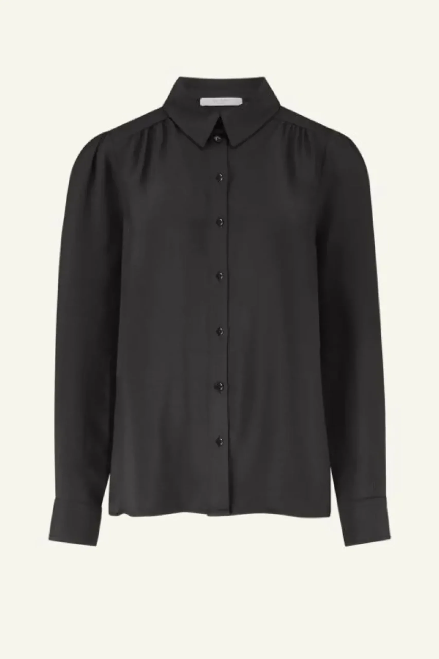 By bar Blouses*donna satin stripe blouse | cafe noir