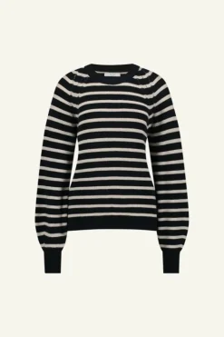 By bar Truien*duccio stripe pullover | midnight