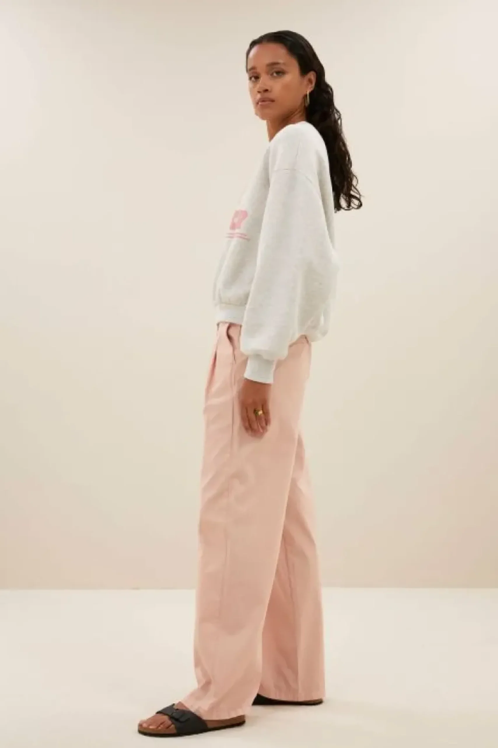 By bar Broeken*dune pants | light pink