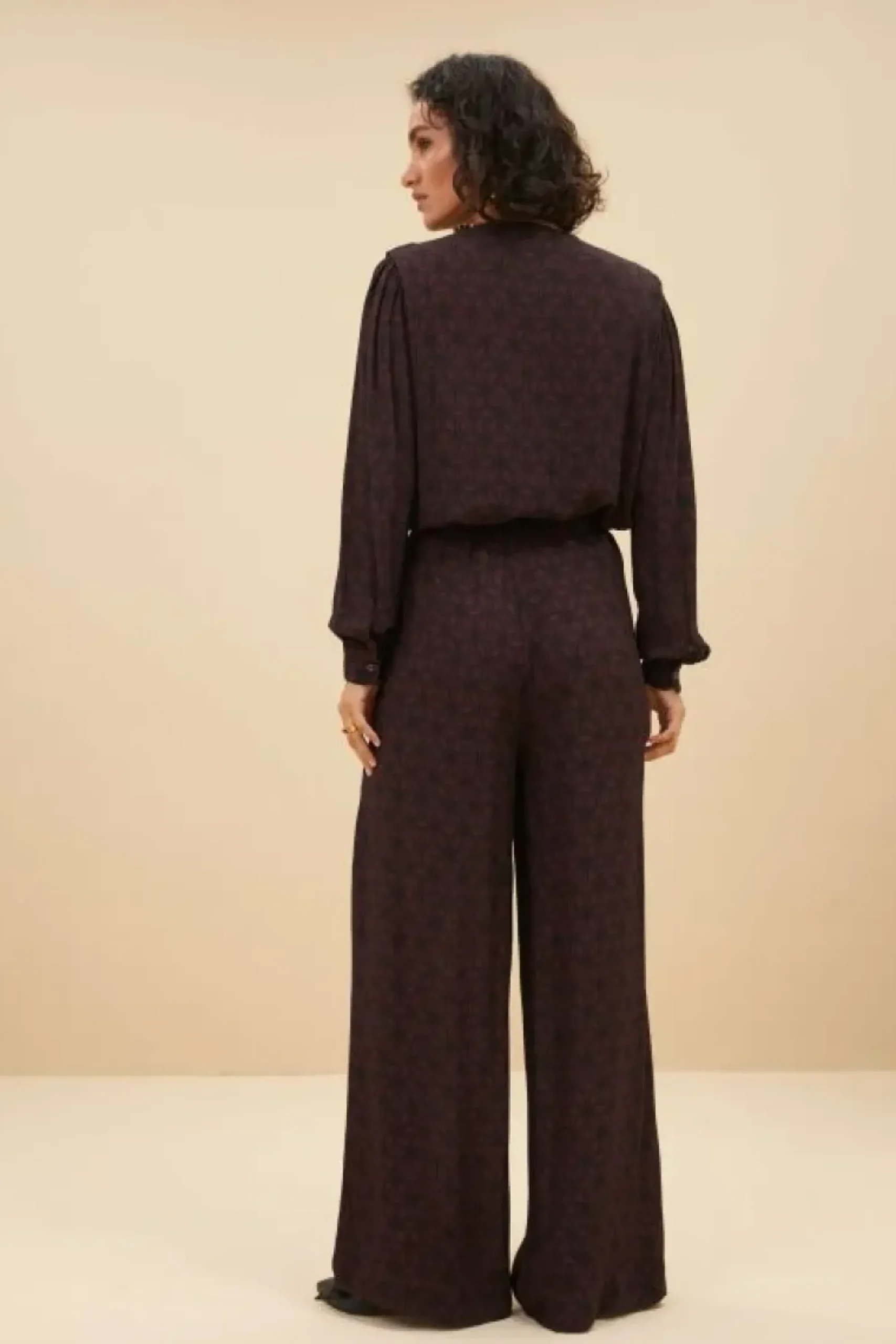 By bar Blouses*erin contiki blouse | contiki print