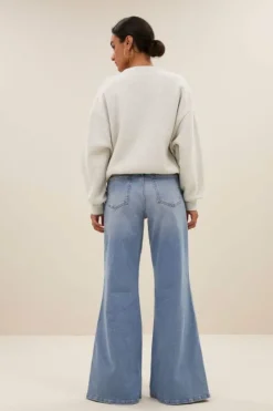 By bar Jeans|Broeken*femme denim pants | light denim