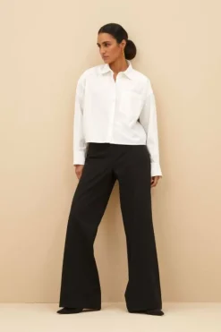 By bar Blouses*florien blouse | white