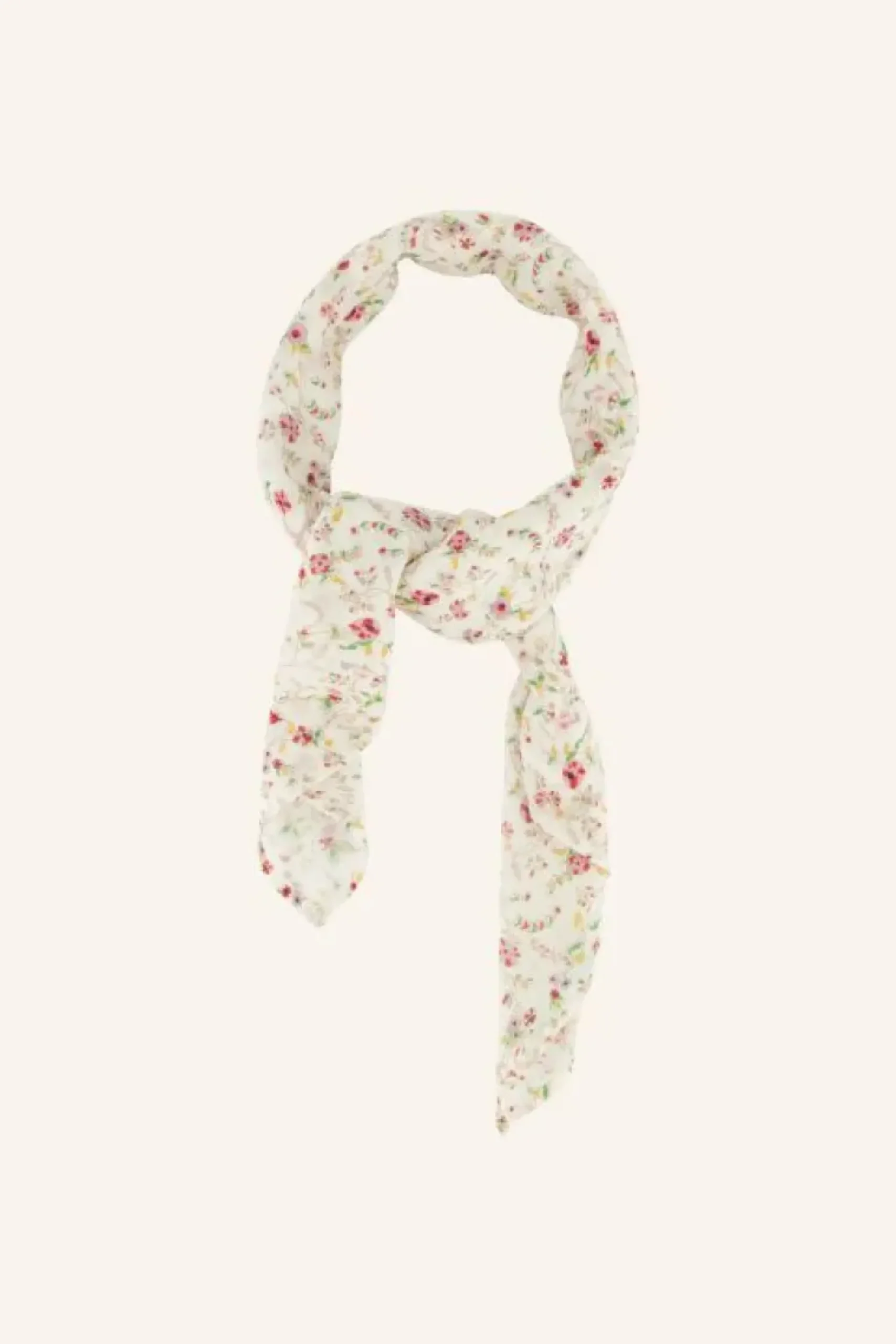 By bar Sjaals & Mutsen*flower cotton scarf | little flower print
