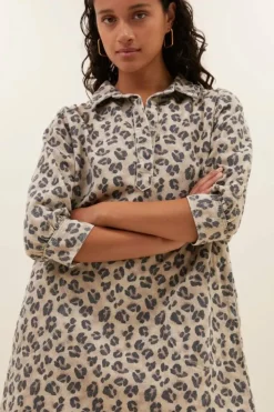 By bar Jurken*flynth cheetah dress | cheetah print