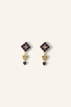 By bar Oorbellen*gyan earring | blue