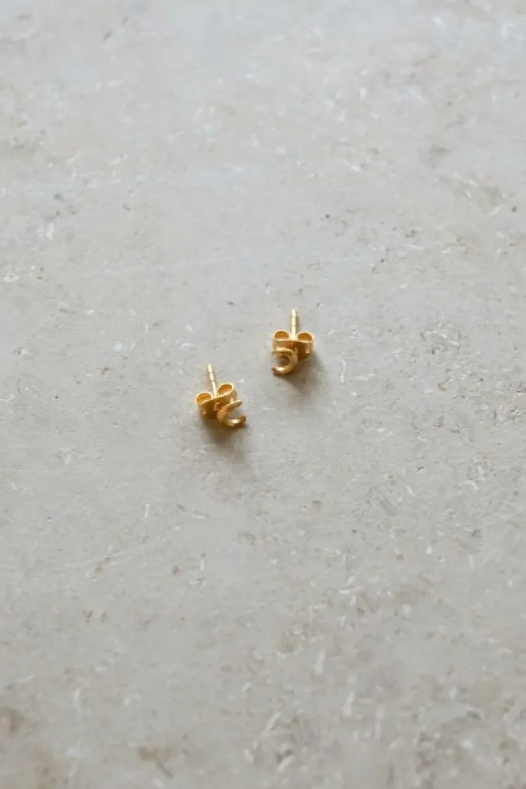 By bar Oorbellen|Sieraden*half moon earring | gold