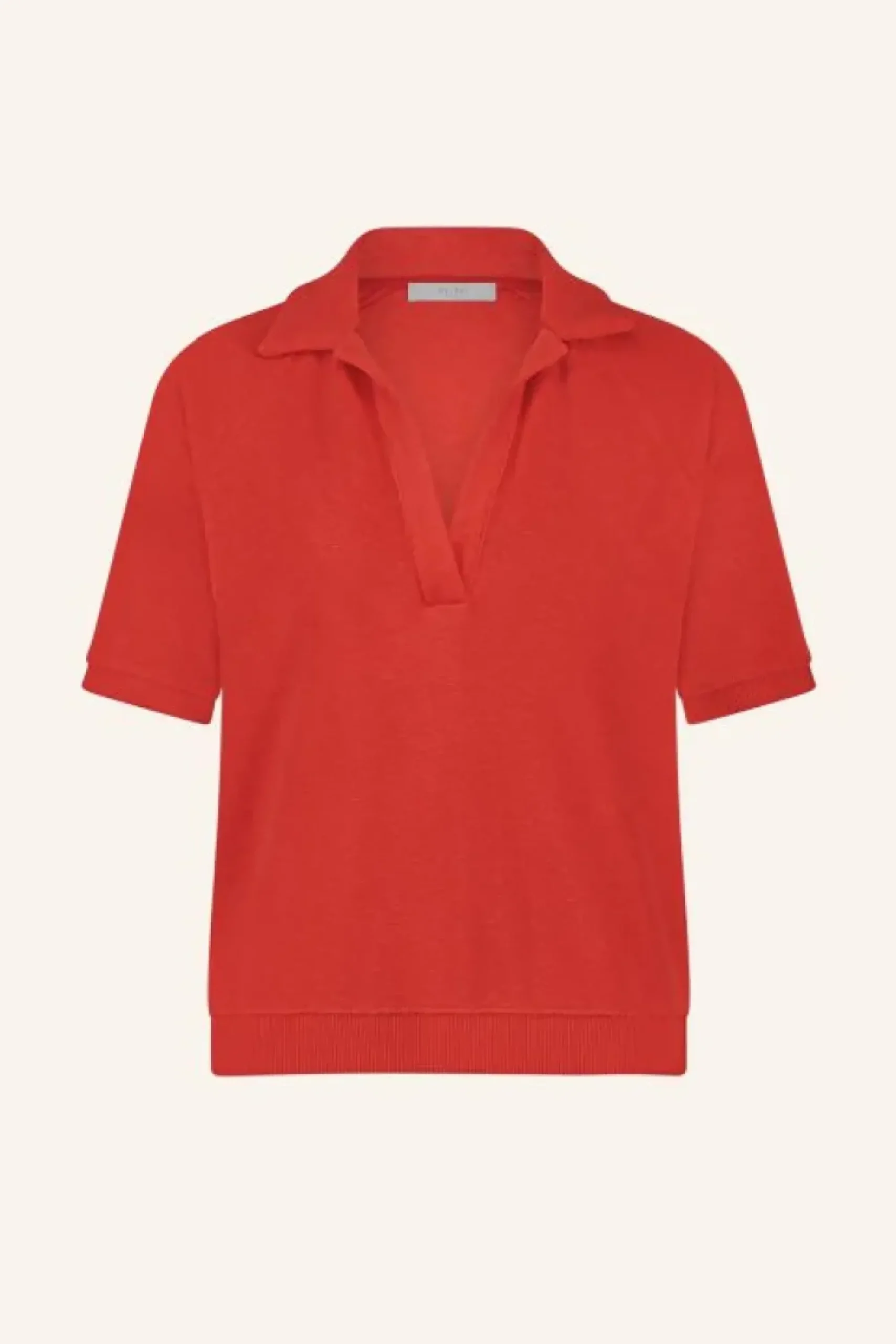 By bar Tops & Shirts*harper slub top | poppy red