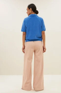 By bar Tops & Shirts*harper slub top | queens blue