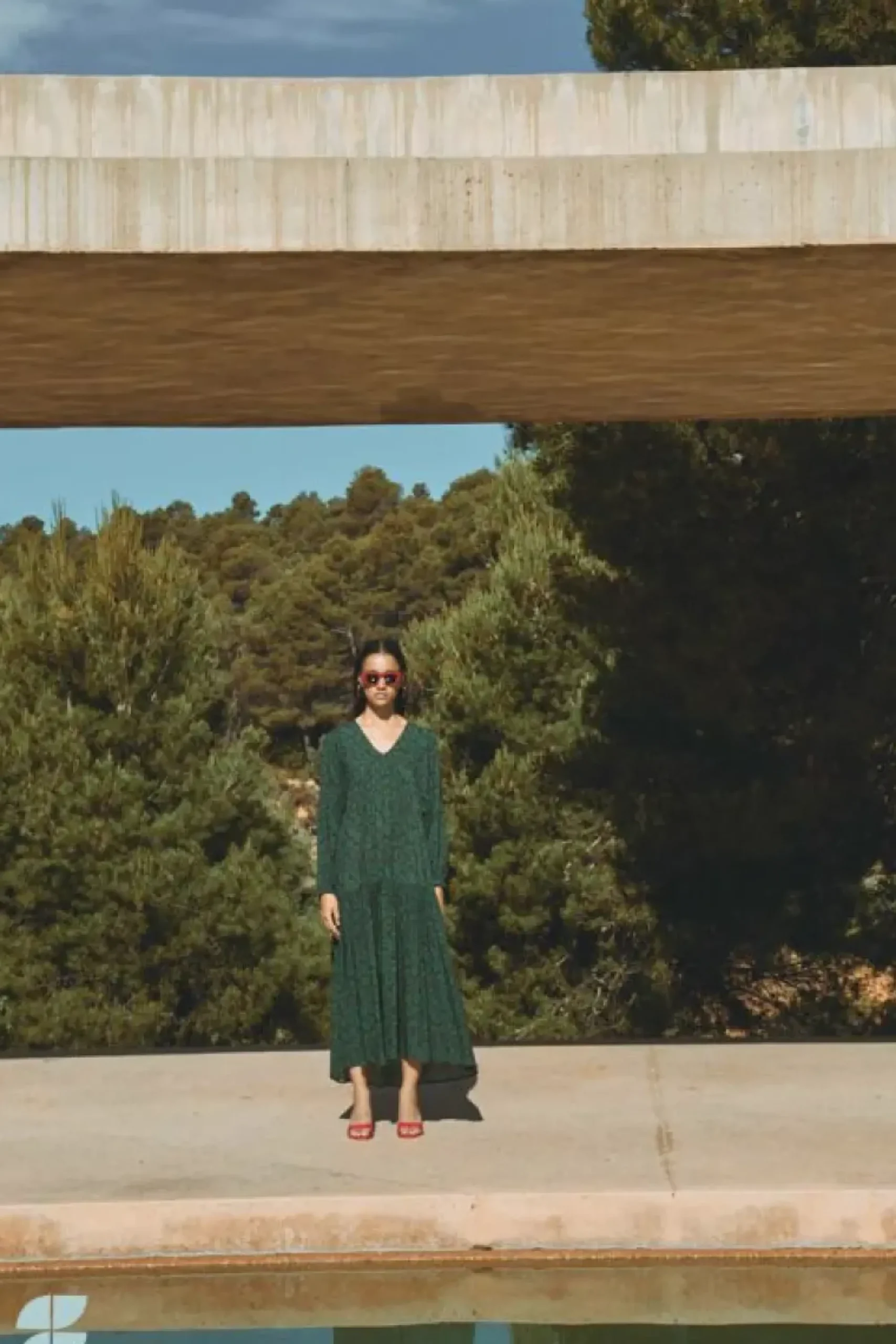 By bar Jurken*hayley spotted dress | spotted print