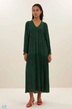 By bar Jurken*hayley spotted dress | spotted print