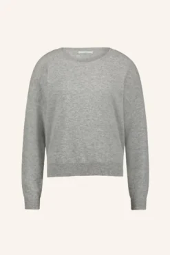 By bar Truien*holly ls pullover | grey melee