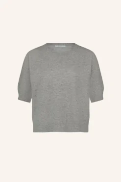 By bar Truien*holly ss pullover | grey melee