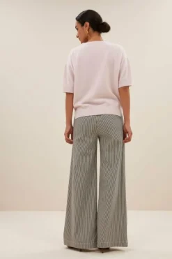 By bar Truien*holly ss pullover | oyster